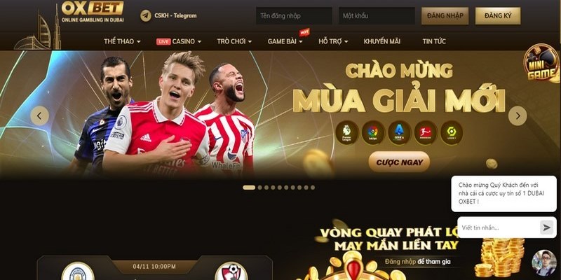 OXBET la gi